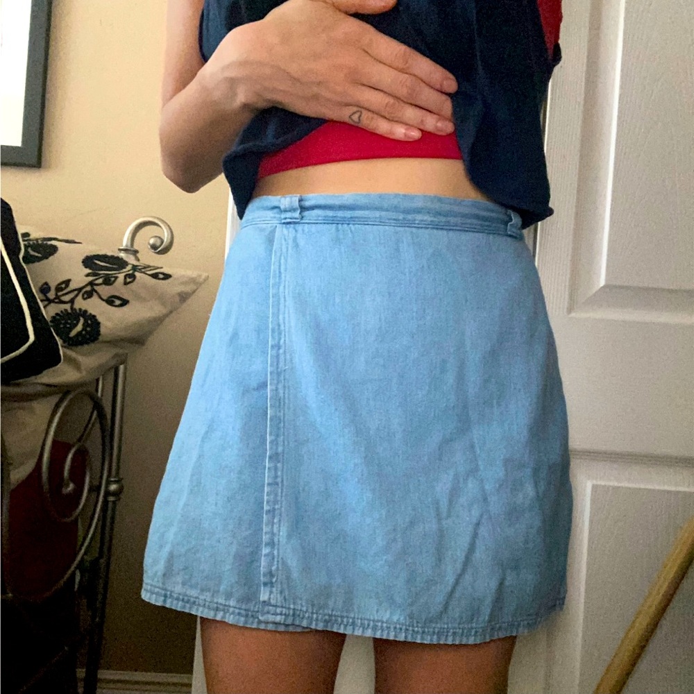 Vintage 90s Cotton Skort Small-Medium